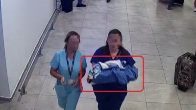 Antalya Havalimanı'nda tuvalette doğumu gerçekleşen Ekaterina Burnazkina'nın annesi Elena Burnazkina,