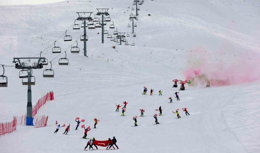 Bingöl'deki Hesarek Kayak Merkezi'nde