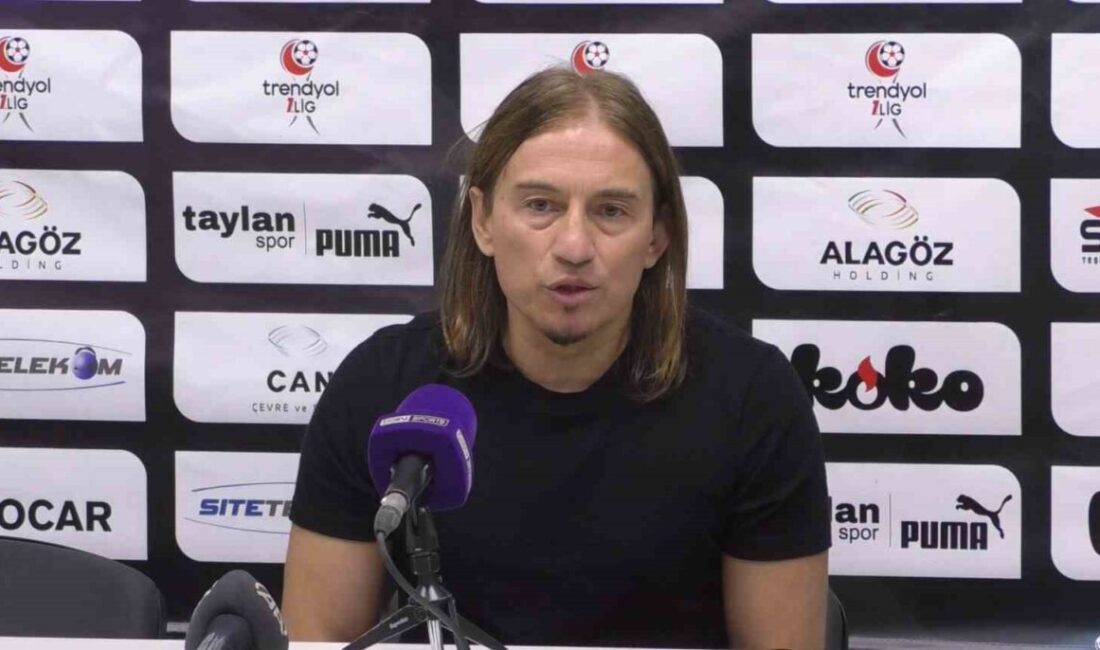 Trendyol 1. Lig'in 19. haftasında Iğdır FK-Boluspor maçının ardından teknik