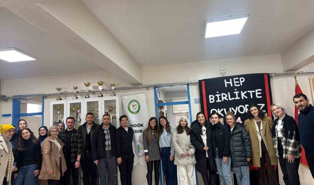 Iğdır Üniversitesi, Genç Hemşireler ve Fizyoterapi Toplulukları ile işbirliği yaparak,