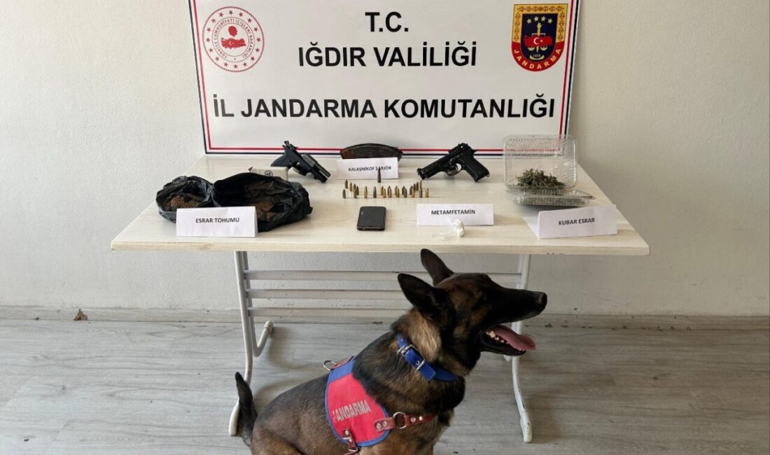 Iğdır İl Jandarma Komutanlığı, Merkez bölgesinde uyuşturucu ticaretini yapan bir