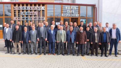 Afyonkarahisar İGM üyeleri ve Sinanpaşa köy muhtarları toplantıda isteklerini dile