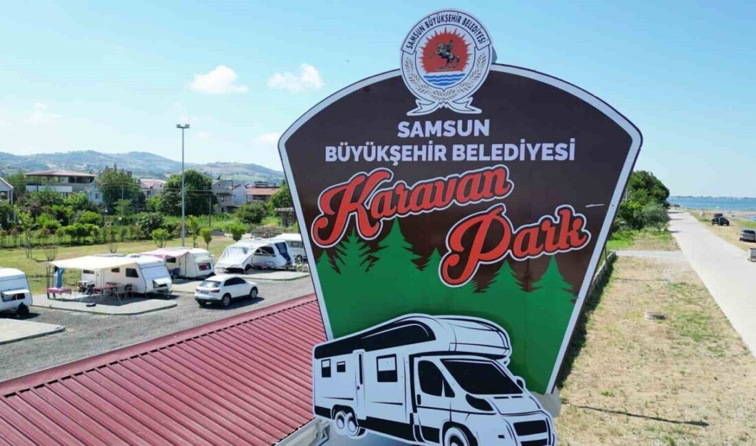 Samsun Büyükşehir Belediyesi, turizm potansiyelini artırmak için İncesu Karavan Park