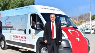 İncirliova Belediyesi, ilçedeki vatandaşların ücretsiz hastane ulaşımını sağlayacak hibe araçları