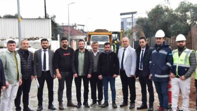 İncirliova'da Kurtuluş ve Hürriyet mahalleleri için doğalgaz alt yapı çalışmaları