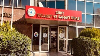 Siirt Ticaret ve Sanayi Odası'na göre 1 Ocak 2025 itibarıyla