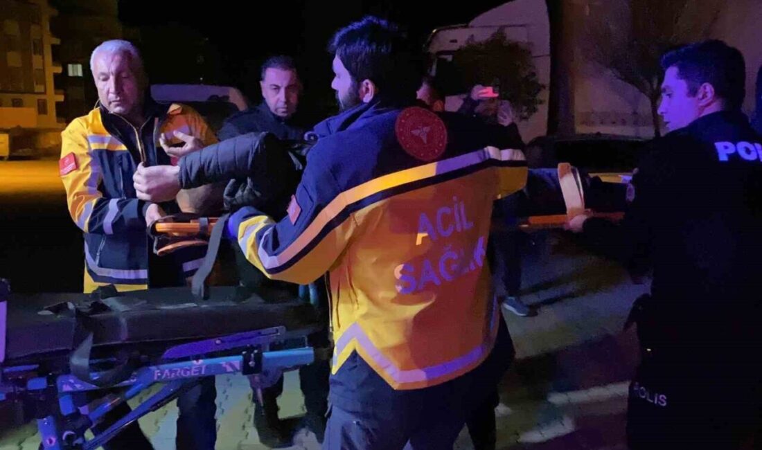 Adıyaman’da, gece saatlerinde iş yerinde otururken silahlı saldırıya uğrayan kişi