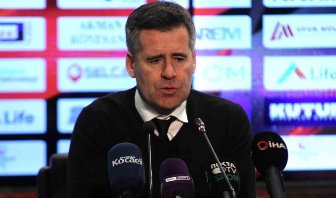 Kocaelispor Teknik Direktörü İsmet Taşdemir, Gençlerbirliği maçında VAR'ın kaçırdığı gol