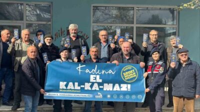 Aydın İl Jandarma Komutanlığı ekipleri Kuyucak'ta aile içi şiddetle mücadelede