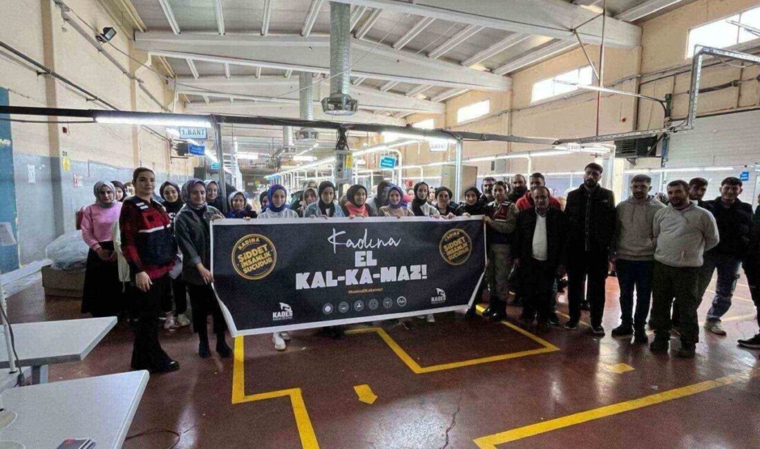 Bingöl'de jandarma ekipleri, vatandaşlara KADES hakkında detaylı bilgi verdi. Siber