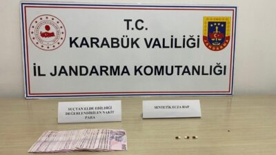 Karabük'te yapılan operasyonda uyuşturucu madde ele geçirildi. 8 şahsın üzerinde