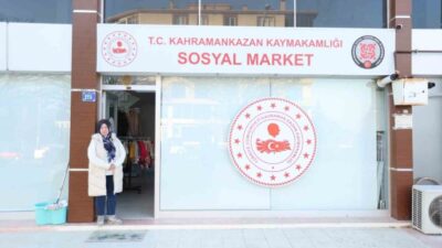 Kahramankazan Kaymakamlığı Sosyal Yardım ve Dayanışma Vakfı tarafından açılan Sosyal