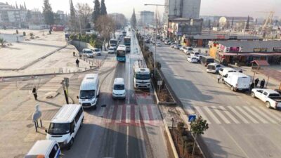 Kahramanmaraş Büyükşehir Belediyesi, şehir merkezinde inşaatların neden olduğu toz sorununu