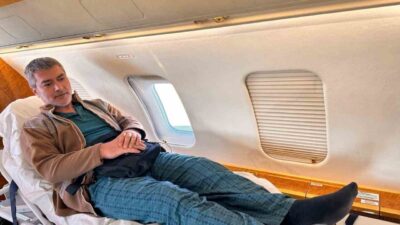 Bitlis'te kalp rahatsızlığı yaşayan Caner Güngör, ambulans uçakla İstanbul'a sevk