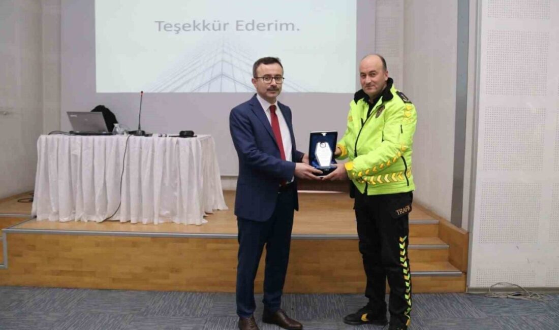 Karabük Üniversitesi'nden Dr. Ali Osman Yılmaz, Karabük İl Emniyet Müdürlüğü