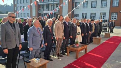 Ereğli ilçesindeki İlçe Milli Eğitim Müdürlüğü'nün yeni binasının resmi açılışı
