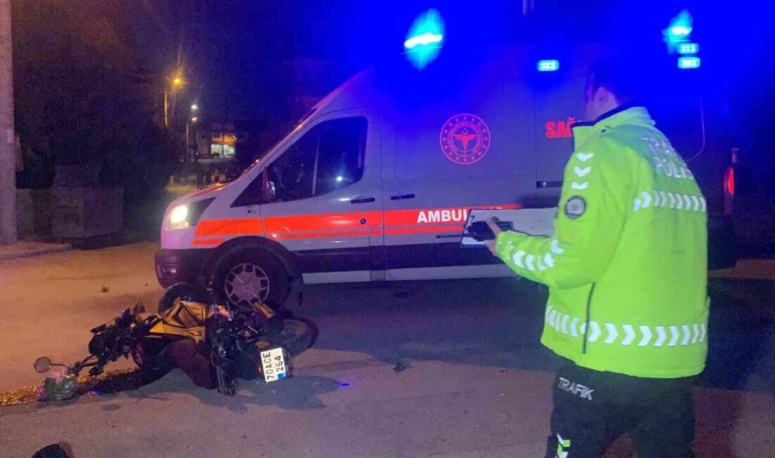 Karaman’da motosiklet ile otomobil çarpıştı: 2 yaralı Karaman'da otomobil ile motosiklet