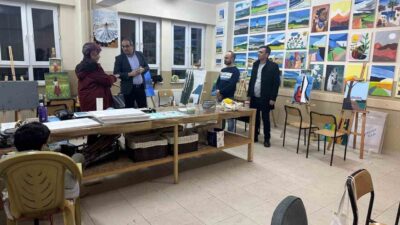 Sarıgöl Kaymakamı Halil Dalak ve İlçe Milli Eğitim Müdürü Cezmi