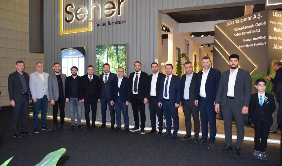 Kayseri OSB Başkanı Mehmet Yalçın önderliğindeki heyet, Uluslararası İstanbul Mobilya