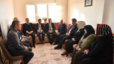 Kayseri protokolü, Keçiborlu'da helikopter kazasında şehit olan Tuğgeneral İsa Baydilli'nin