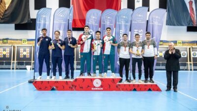 Kayseri Büyükşehir Belediyesi'nden Yunus Emre Aslan Türkiye Şampiyonu olurken, Makaralı