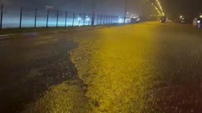 Edremit'in Narlı Mahallesi'nde yaşanan su baskınları, Kazdağları'ndan gelen eriyen karlar