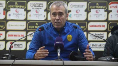MKE Ankaragücü Teknik Direktörü Kemal Özdeş, Şanlıurfaspor maçının ardından eksikliklerini