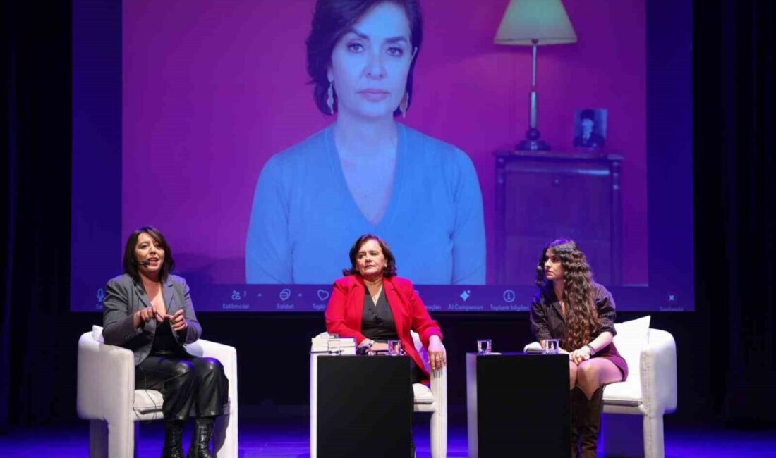 Maltepe Belediyesi’nin düzenlediği “Kent Söyleşileri”ne ev hapsindeki Özlem Gürses, Filiz