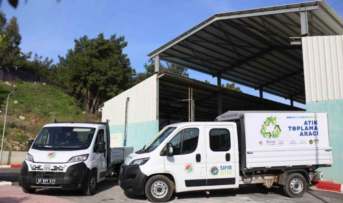 Kepez Belediyesi, Sıfır Atık İyi Uygulamaları'nda ödüllendirilerek 2 adet mobil