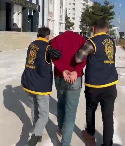 Adıyaman'da, 15 yıl hapis cezası bulunan kasten öldürme suçlusunun yakalandığı