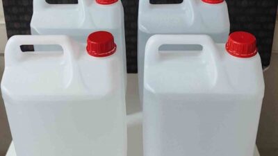 Kırıkkale'de kaçakçılık operasyonunda E.Ö.'ye ait evde 20 litre etil alkol