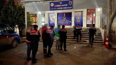Kırıkkale'de bir büyükbaş hayvan hırsızlığı olayını gerçekleştiren 4 şüpheli jandarma