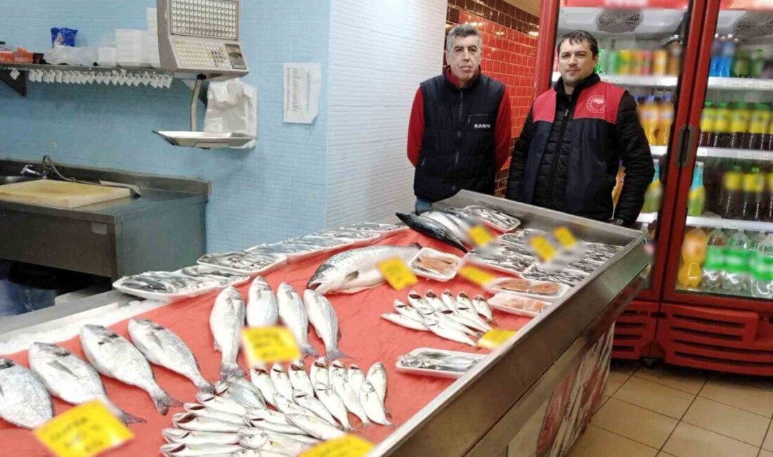 Kırklareli'de Tarım ve Orman Müdürlüğü ekipleri, balık satışı yapan işletmeleri