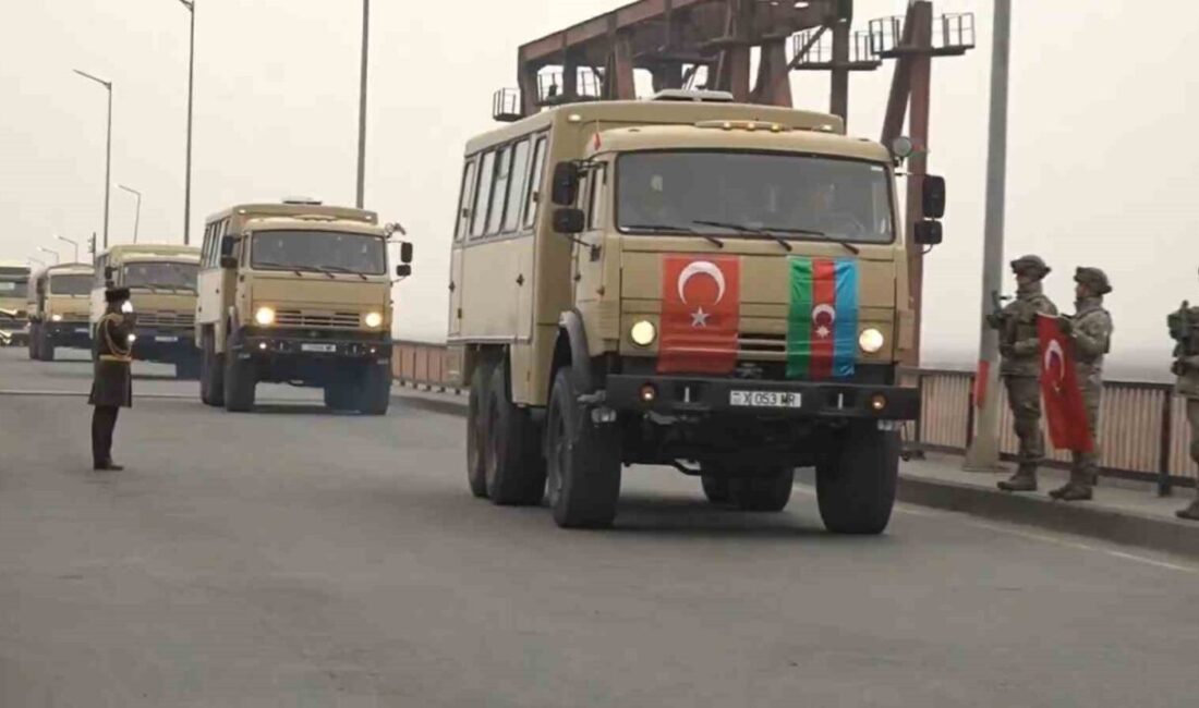 Azerbaycan Silahlı Kuvvetleri, Kış Tatbikatı-2025 için Hasret Köprüsü'nde Türk askerleri