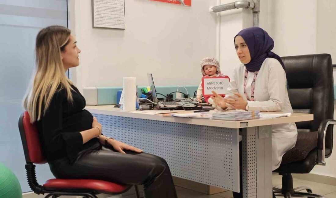 Kızılcahamam Devlet Hastanesi'nde ebe