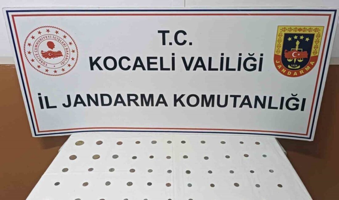 Kocaeli’de 59 sikke ele geçirildi Kartepe'de 59 sikke bulunan