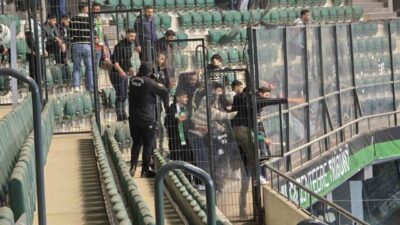 Trendyol 1. Lig’de Kocaelispor ile Iğdır FK arasında oynanan karşılaşmada
