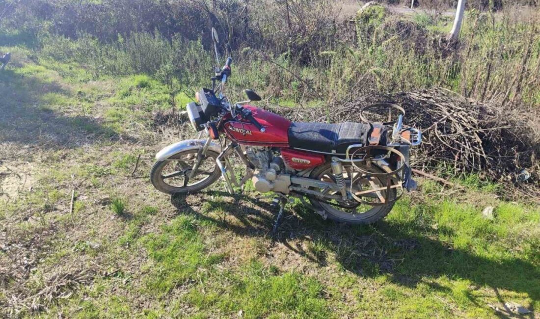 Aydın'ın Karpuzlu ilçesinde unutulan motosikleti çalan şüpheliler, Milas'ta yakalandı. Toplam