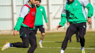 Konyaspor, Bodrumspor FK maçı öncesi antrenmanlarını sürdürüyor. Teknik Direktör Recep