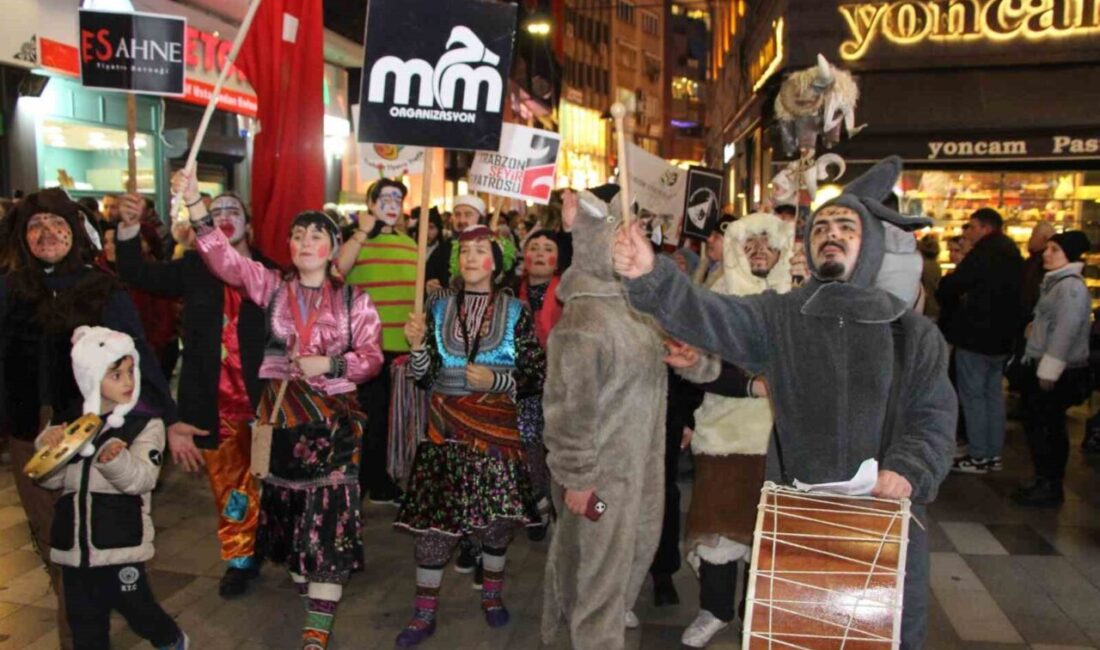 Kostümleri giyindiler, Kalandar’ı kutladılar Doğu Karadeniz'de Kalandar kutlaması