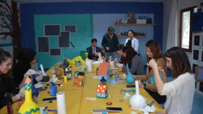 Muğla'nın Köyceğiz ilçesinde veli buluşmaları çerçevesinde İmam Hatip Ortaokulu'nda su