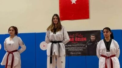 Muğla'nın Köyceğiz ilçesinden Taekwondocular, Şehit Polis Yaşar Özlem adına düzenlenen