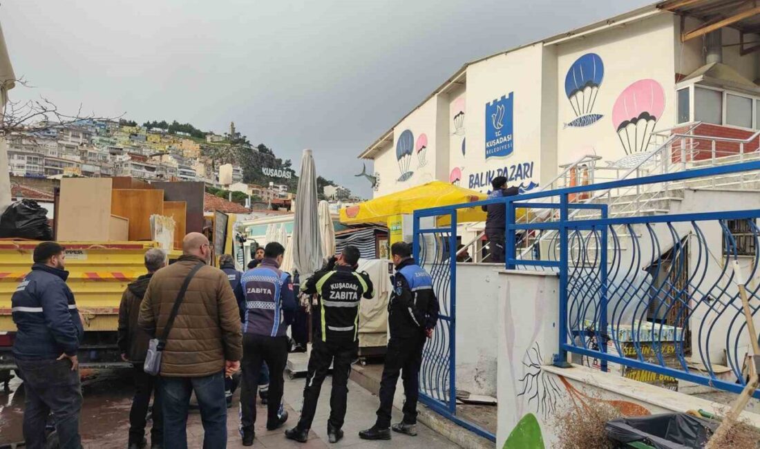 Kuşadası Belediyesi, Balıkçılar Kahvesi'ni yenileme çalışmalarına başladı. Belediye Başkanı Ömer