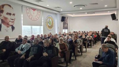Kütahya'da Orman Bölge Müdürlüğü ve Orman İşletme Müdürlüğü personeline Narkotik