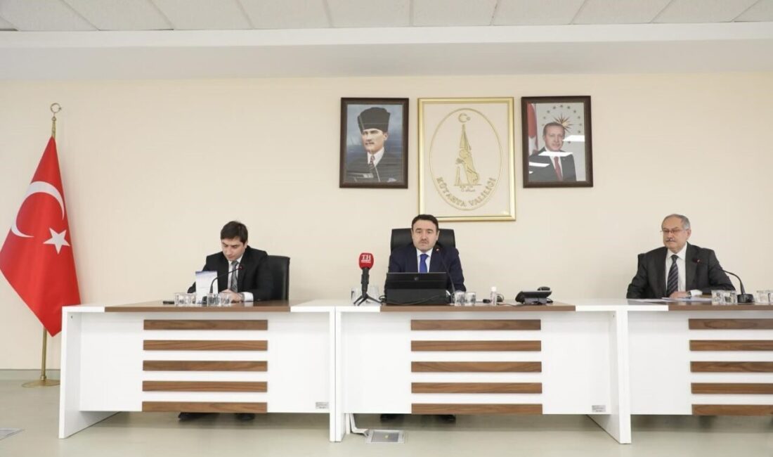 Kütahya Valiliği tarafından 2025 yılının ilk İl Koordinasyon Kurulu Toplantısı