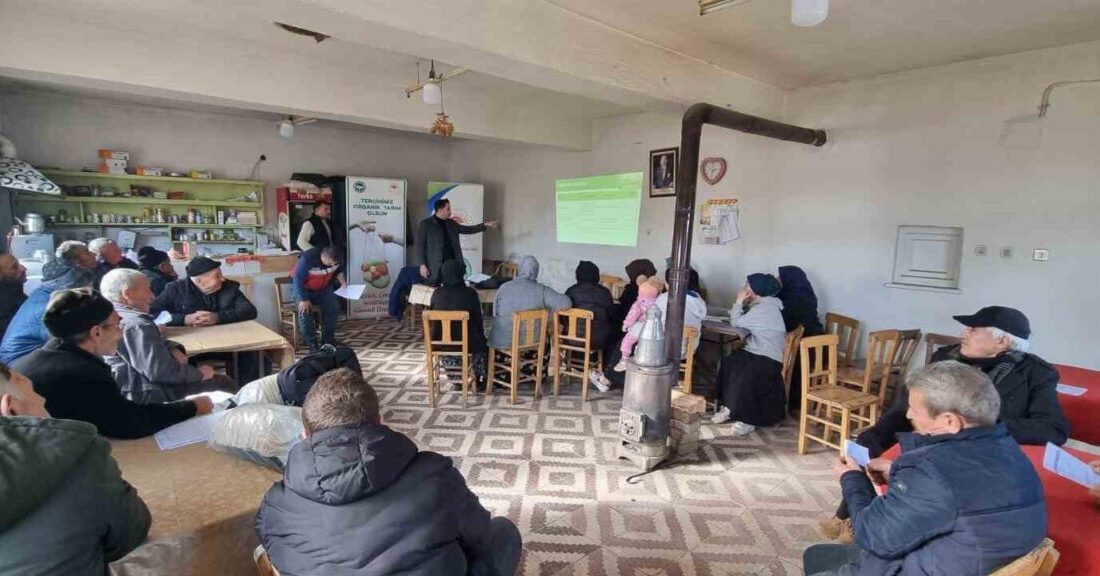Kütahya İl Tarım ve Orman Müdürlüğü, organik tarımı yaygınlaştırmak için