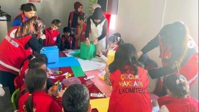 Malatya Çocuk Hakları İl Komitesi, Enerji Tasarrufu Haftası'nda Samanköy Konteyner