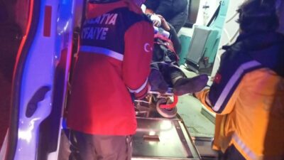 Malatya'da Hekimhan ilçesinde refüje çarpan araçta bulunan Ö.Ş., T.D. ve