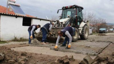 Manisa Büyükşehir Belediyesi, Yunusemre ilçesindeki Maldan ve Davutlar Mahallelerinde yol