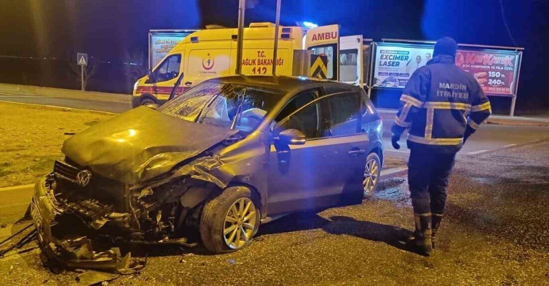 Mardin Nusaybin'de meydana gelen trafik kazasında ölen ya da yaralanan